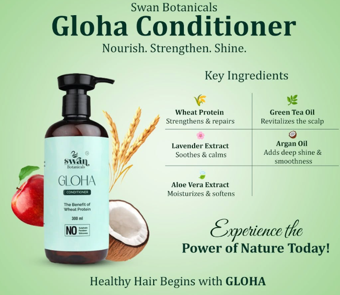 Wheat Protein Hair Conditioner by Swan Botanicals, view 4