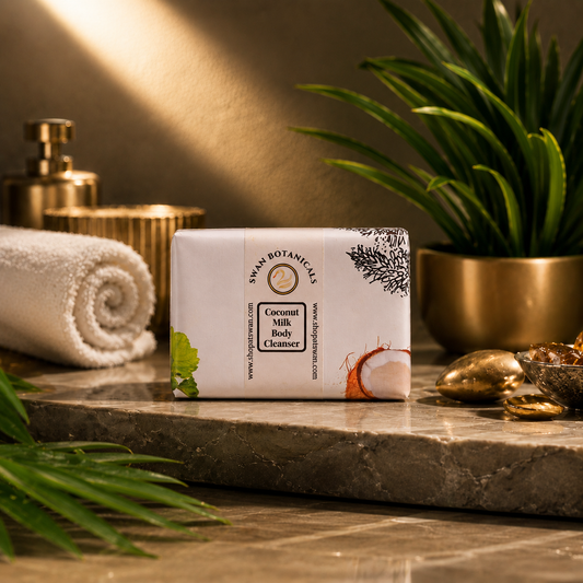 Coconut Milk Bath Cleanser by Swan Botanicals